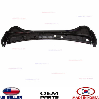 GENUINE Cowl Top Panel Vent Windshield Wiper Motor Cover OEM Elantra 2017-2018