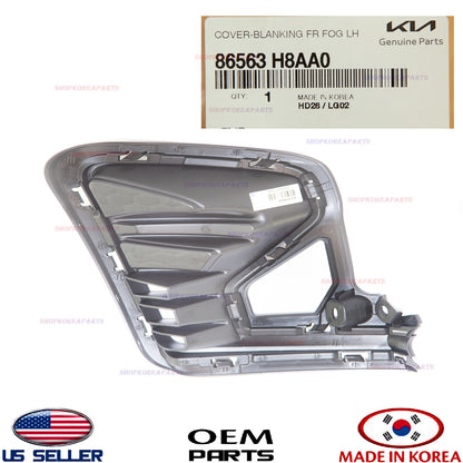 GENUINE Front Bumper Fog Lamp Cover LEFT Driver Side ⭐OEM⭐ Kia Rio 2021-2023