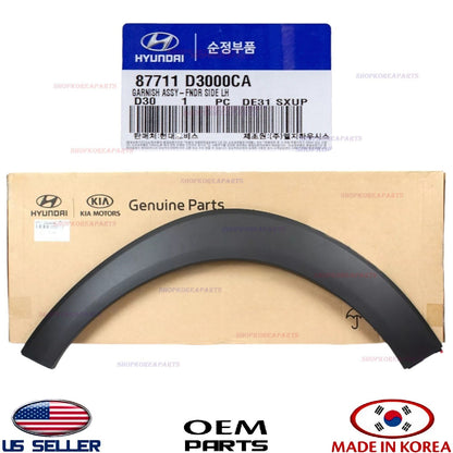 GENUINE OEM Front Fender Wheel Molding Garnish Left Driver Side 2016-2021 Tucson