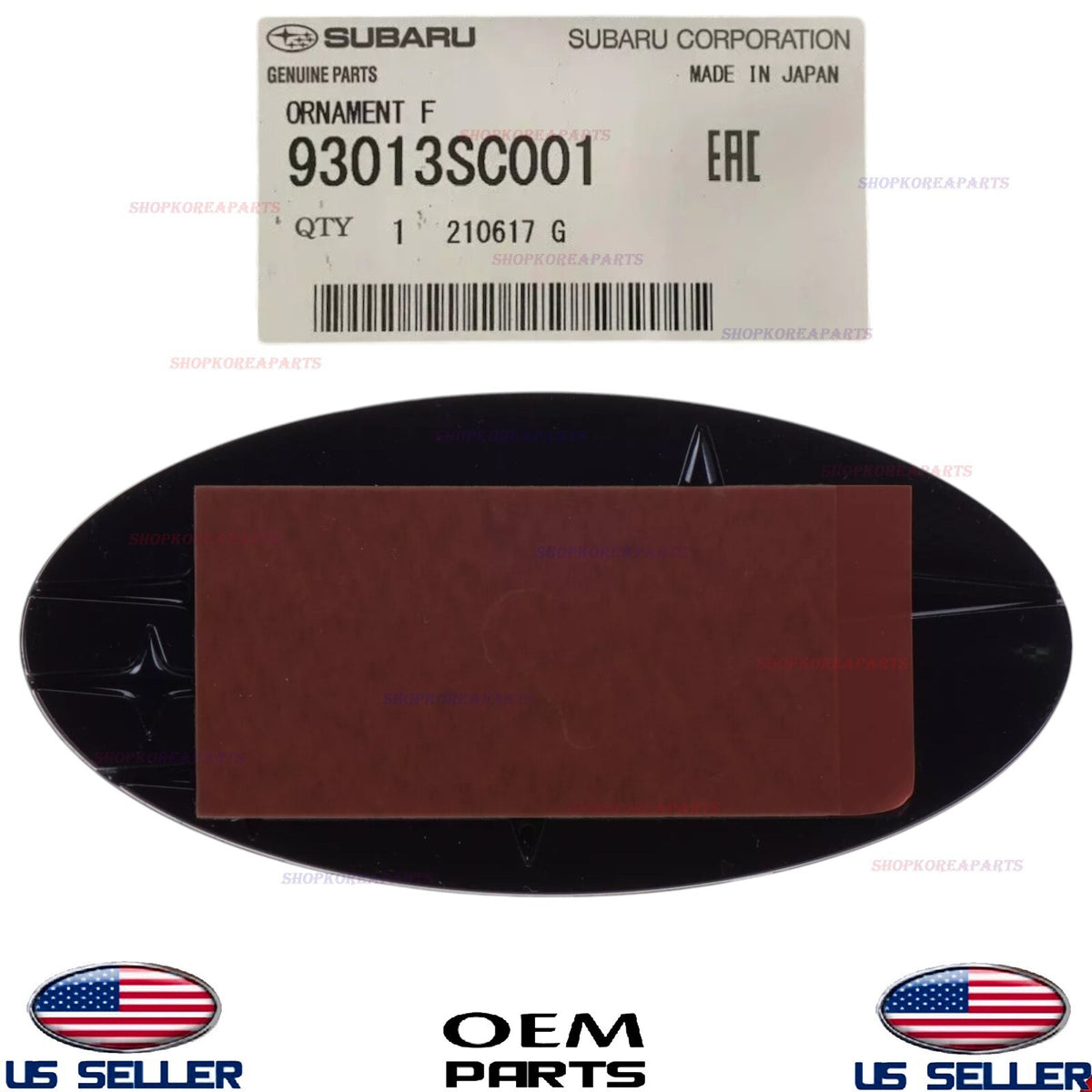 GENUINE Front Grille Emblem Logo ⭐OEM⭐ Subaru Forester 2009-13 Outback 2010-12