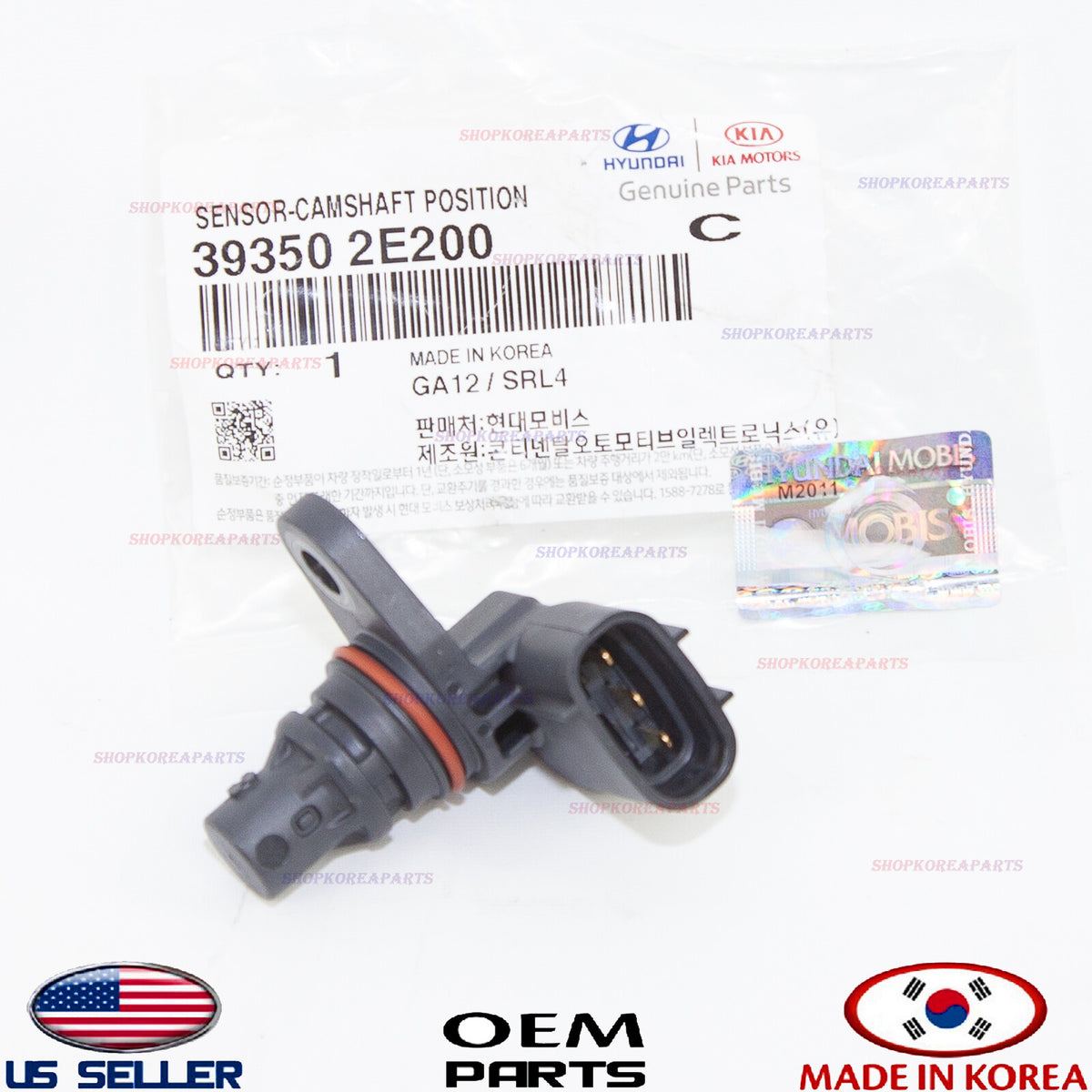 GENUINE Engine Camshaft Position Sensor OEM⭐ HYUNDAI KIA 2.0L *See compatibility