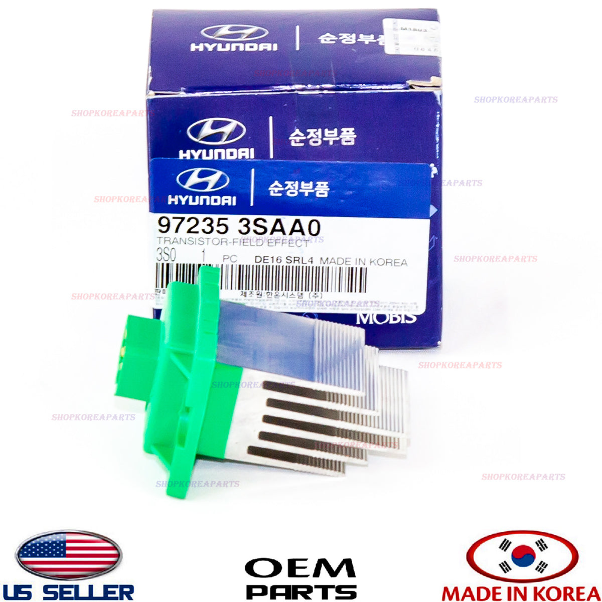 GENUINE OEM HVAC Blower Motor Resistor Hyundai Kia *See Compatibility 972353SAA0