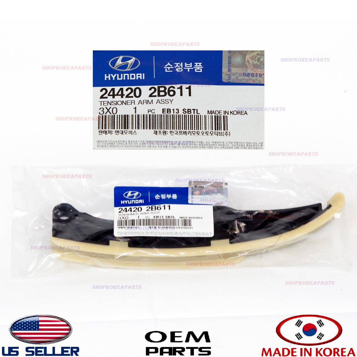 GENUINE Сamshaft Сam Tensioner Arm OEM HYUNDAI KIA 1.6L 12-23 *See compatibility