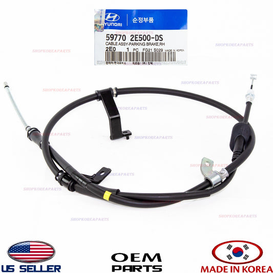 1pcs GENUINE PARKING BRAKE CABLE RIGHT Passenger HYUNDAI TUCSON 4WD 2005-2009