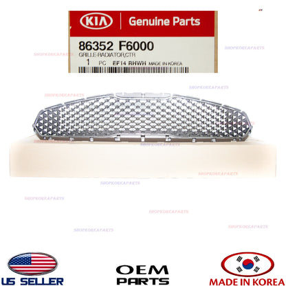 GENUINE Grille Front Bumper Center ⭐OEM⭐ KIA CADENZA 2017-2019 86352F6000