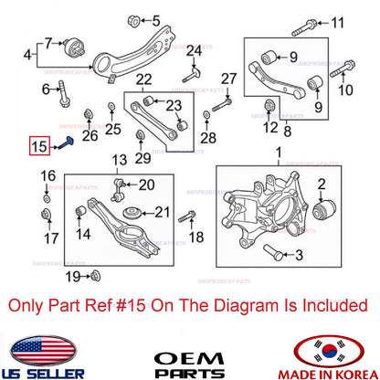 GENUINE Lower Control Arm Adjust Bolt ⭐OEM⭐ Sorento Hybrid 2021-2023 552602P000