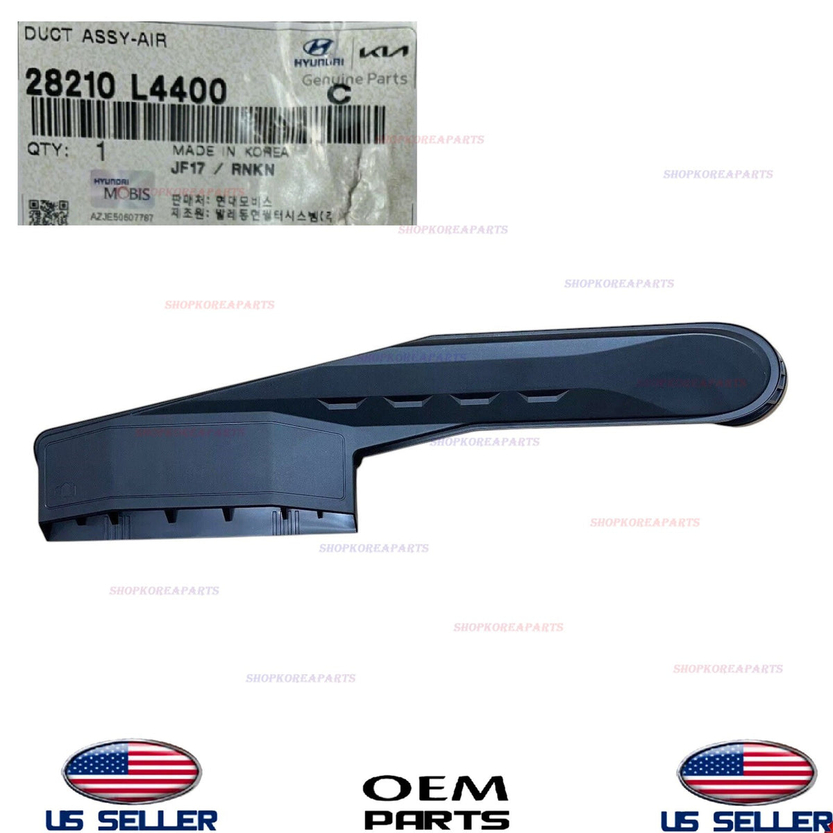 GENUINE OEM Air Cleaner Duct Tube 2020-26 Hyundai Sonata Kia K5 1.6L 2.5L Turbo