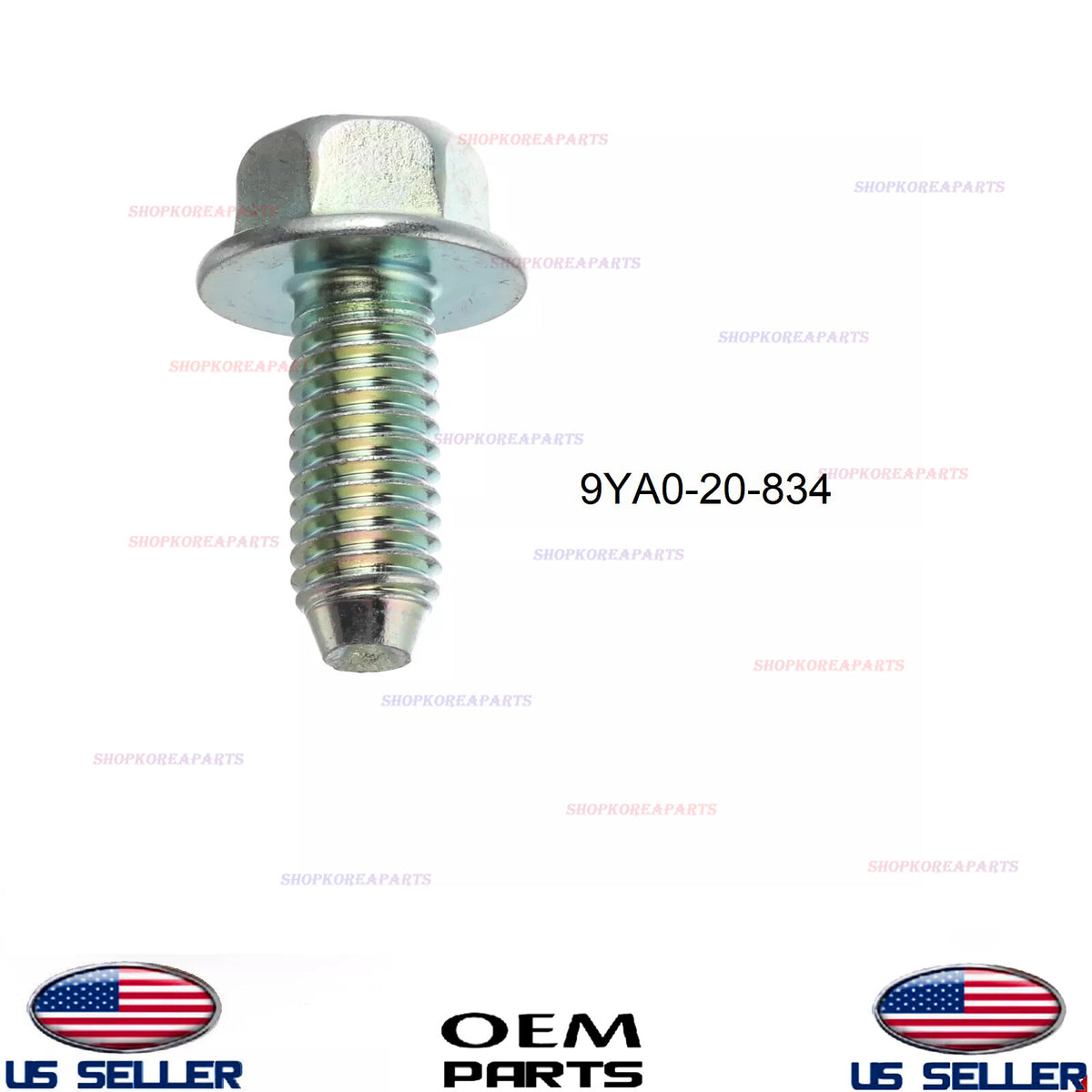 GENUINE OEM Hinge Bolt Upper Lower Mazda Various Models 2006-2024 9YA0-20-834