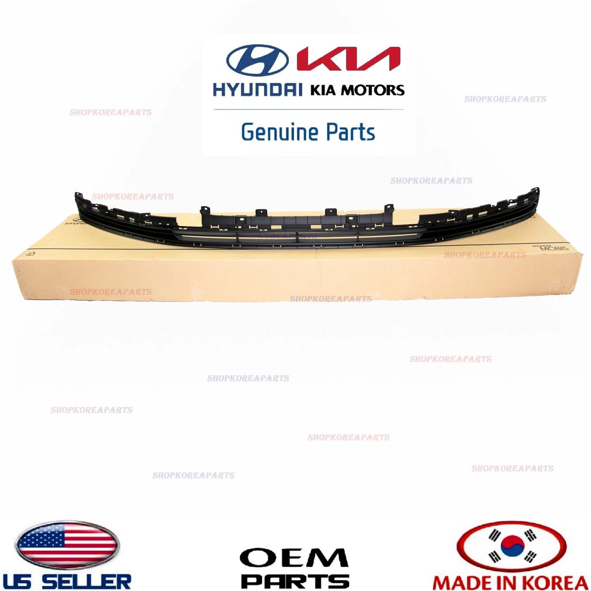 GENUINE Front Bumper Lower Grille 2015-2016 Genesis Sedan 3.8L