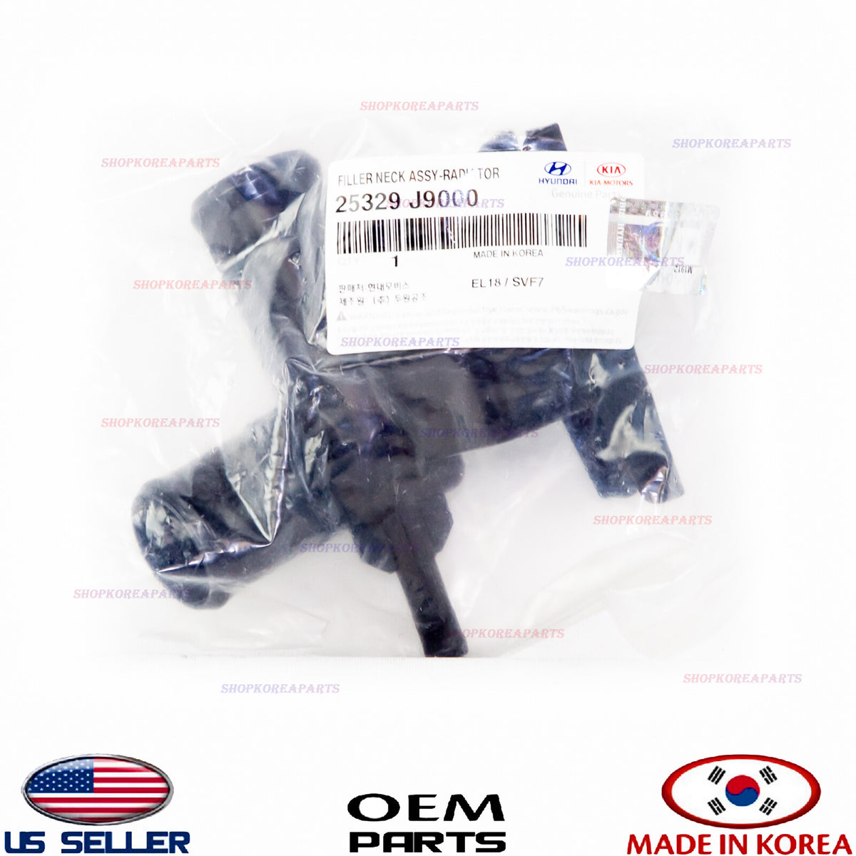 GENUINE Filler Neck Radiator Engine Coolant ⭐OEM⭐ HYUNDAI KONA 1.6L turbo 18-21