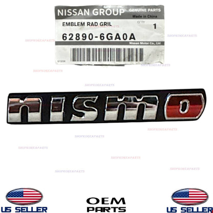 GENUINE OEM Front Bumper Emblem 2014-2019 Nissan 370Z Z34 NISMO 62890-6GA0A