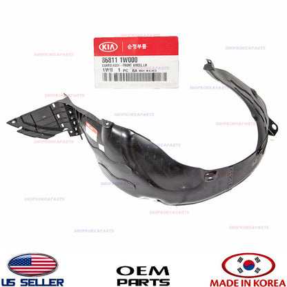 GENUINE Fender Liner Front LEFT Driver Side ⭐OEM⭐ KIA RIO 2012-2015 868111W000