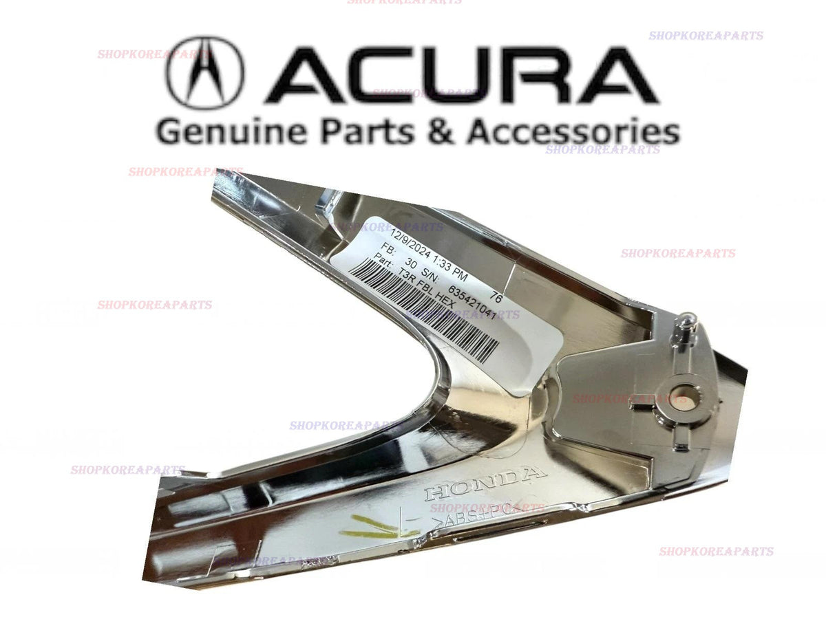 19 - 22 ACURA ILX DRIVER LEFT BUMPER FOG LIGHT GRILL GRILLE MOLDING TRIM CHROME