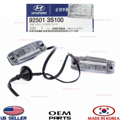 GENUINE Rear License Plate Light Lamps BOTH SIDES ⭐ OEM ⭐ SONATA 2011-2014