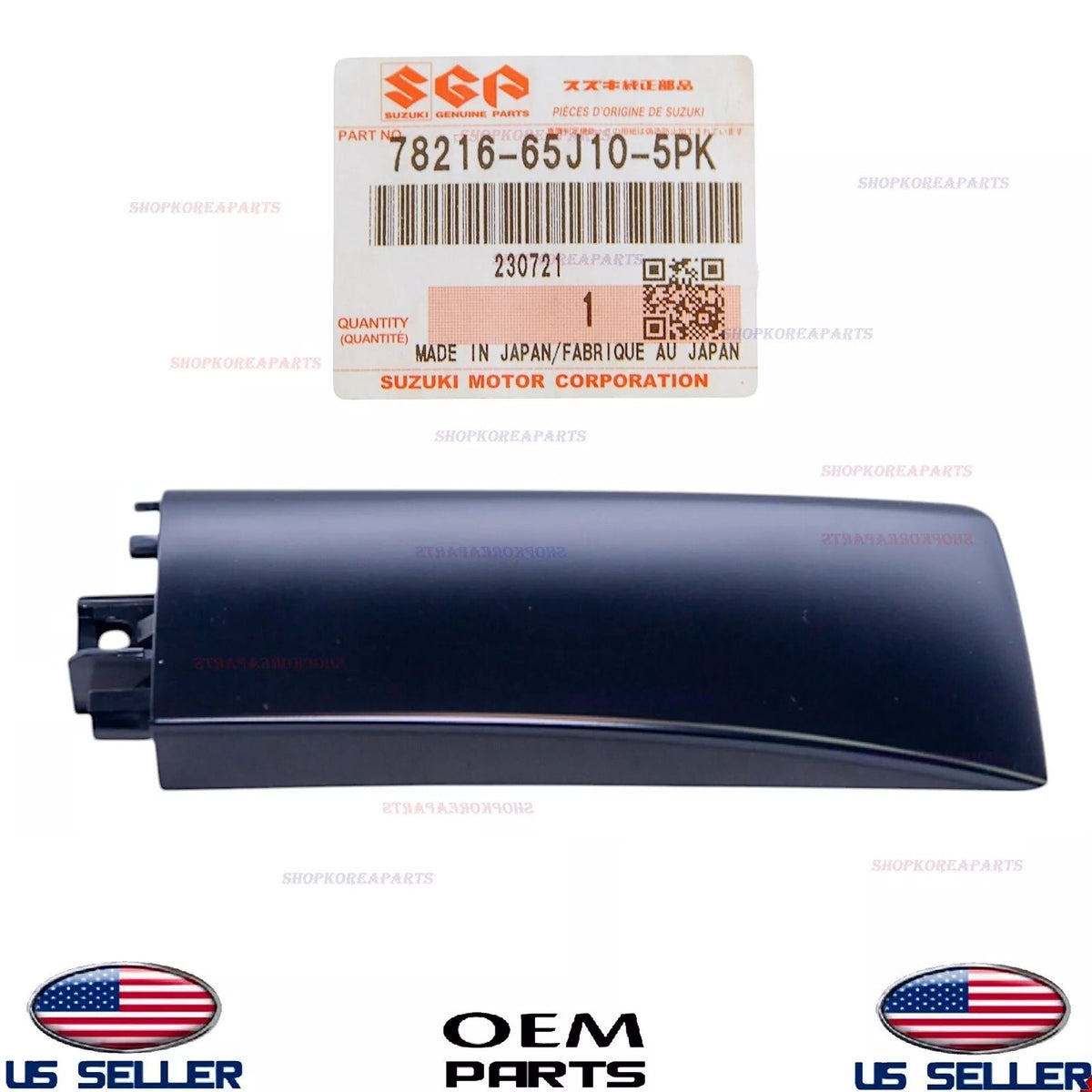 GENUINE Cover Cap Roof Rack Rear RIGHT Passenger ⭐OEM⭐ Grand Vitara 2009-2013