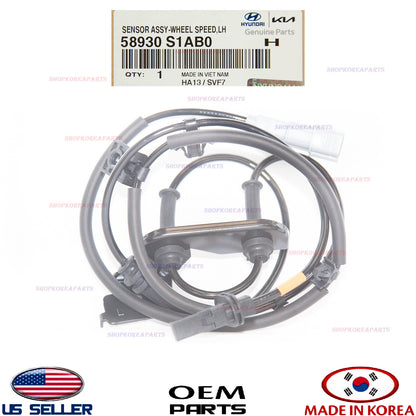 GENUINE ABS Wheel Speed Sensor Front LEFT Driver Side ⭐OEM⭐ SANTA FE 2021-2023