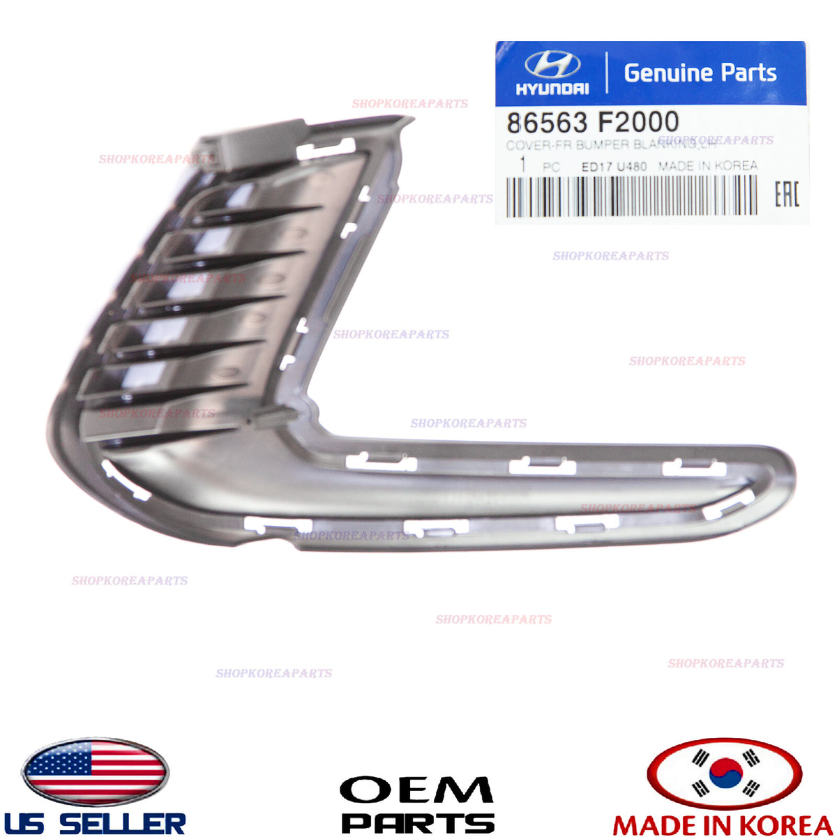 GENUINE Front Bumper Fog Lamp Cap Cover LEFT Driver Side ⭐OEM⭐ ELANTRA 2017-2018