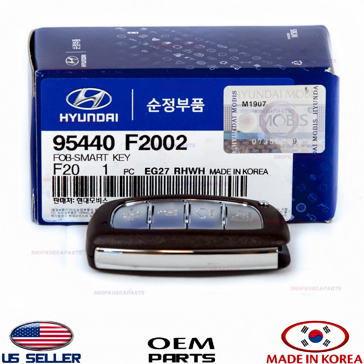 1pcs GENUINE SMART KEY REMOTE CONTROL Hyundai ELANTRA 2019-2020 95440F2002