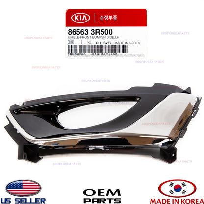 GENUINE Front Fog Light Lamp Bezel Left Driver Side ⭐OEM⭐ KIa Cadenza 2014-2016