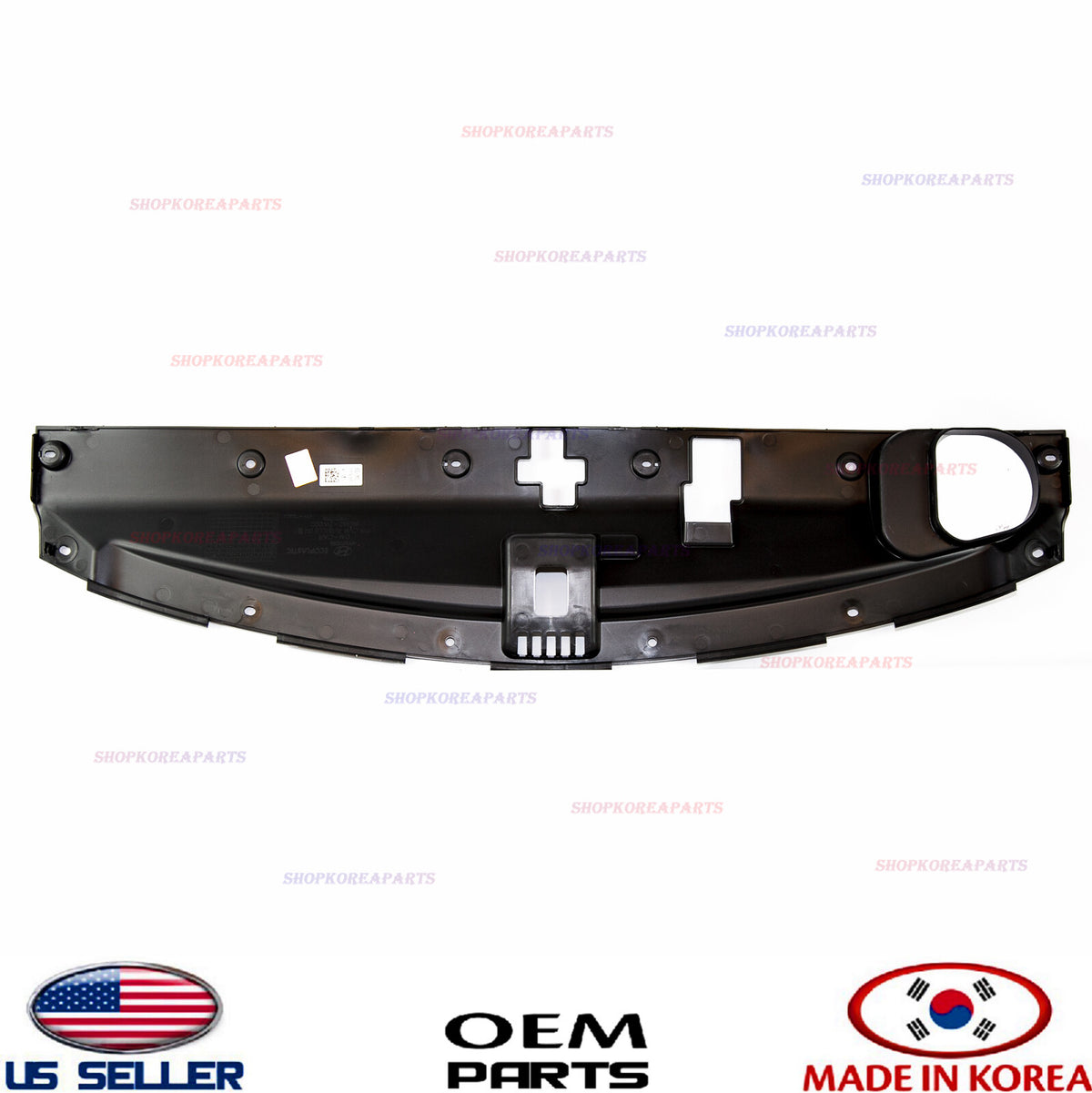 GENUINE Cover Radiator Grille Upper Sight Shield OEM Santa Fe Sport 2013-2018