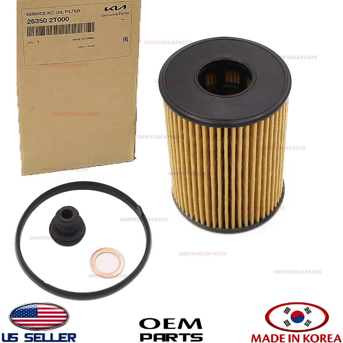 GENUINE Engine Oil Filter OEM Filter OEM Stinger GV80 G80 GV70 2.5L 2021-2026