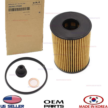GENUINE Engine Oil Filter OEM Filter OEM Stinger GV80 G80 GV70 2.5L 2021-2026
