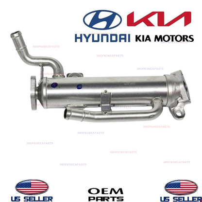 GENUINE Engine EGR Cooler with Pipe 2016-2017 Hyundai Sonata 2.0L HYBRID