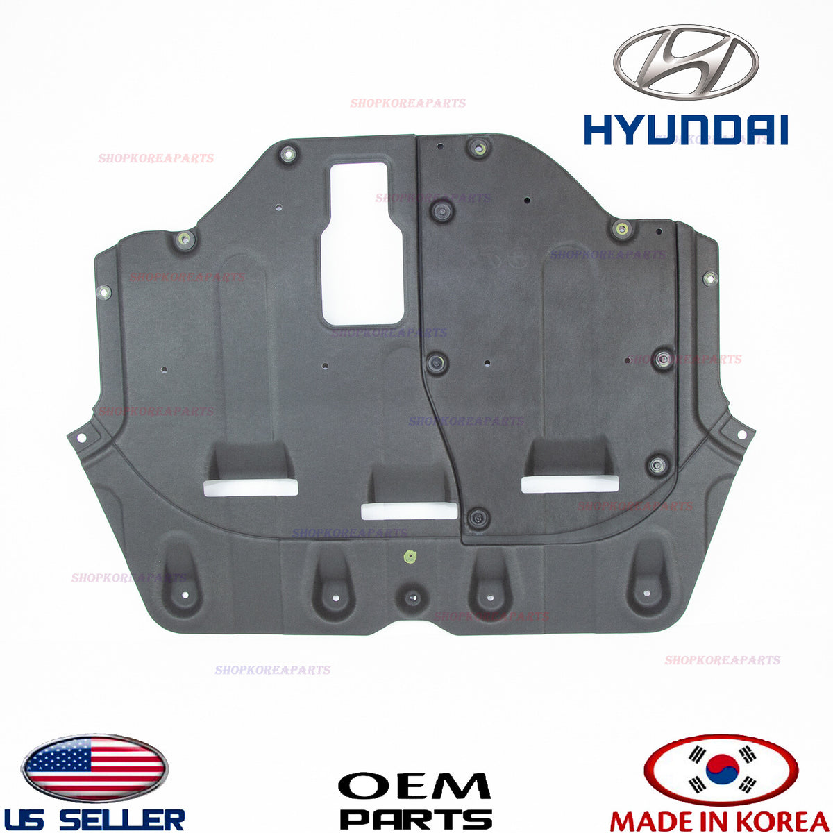 GENUINE Rear Under Engine Cover Splash Shield OEM Hyundai Sonata 2018-2019