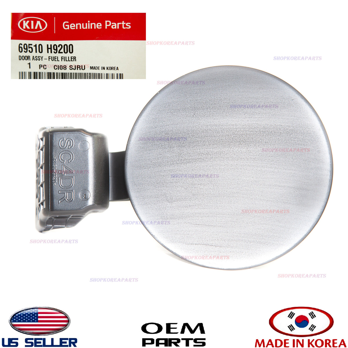 GENUINE OEM Unpainted Fuel Filler Door Gas Cap Panel 2018–2023 Kia Rio Sedan