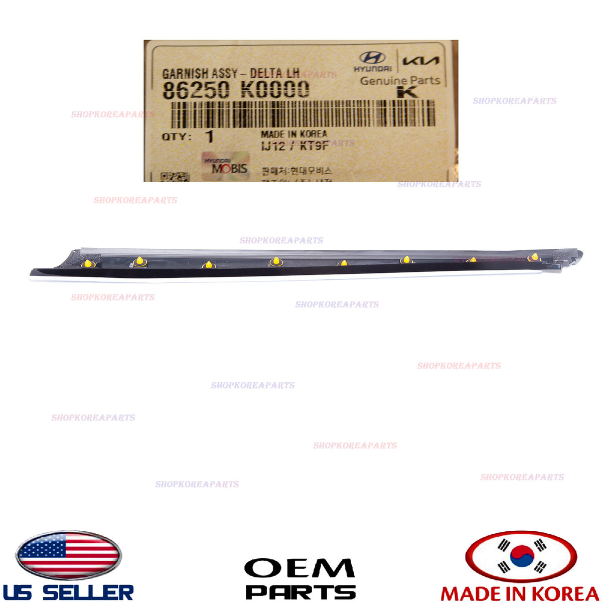 GENUINE Windshield Trim Pillar Molding LEFT Driver Side ⭐OEM⭐ Soul 2020-2025