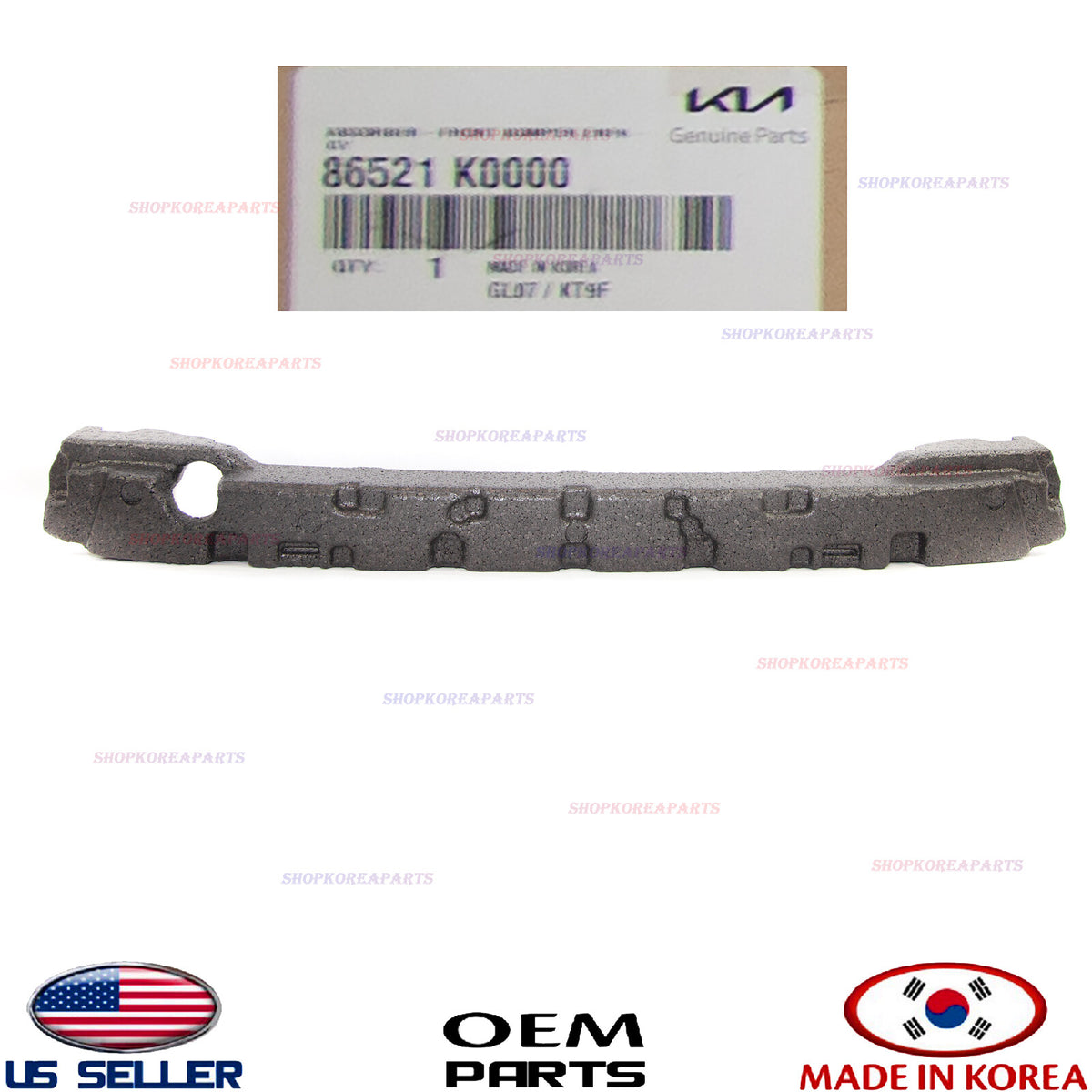 ✅GENUINE✅ Front Bumper Impact Bar Absorber ⭐OEM⭐ Kia Soul 2020-2022 86521K0000