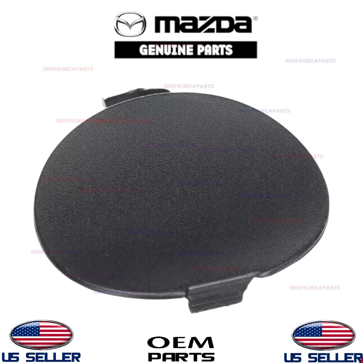GENUINE OEM Rear LEFT Driver Side Tow Hook Cover 2013-2016 Mazda CX-5 KCYA50EL1