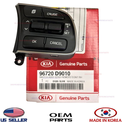 GENUINE OEM Steering Wheel Bluetooth Control Switch Right 2017-2019 Kia Sportage