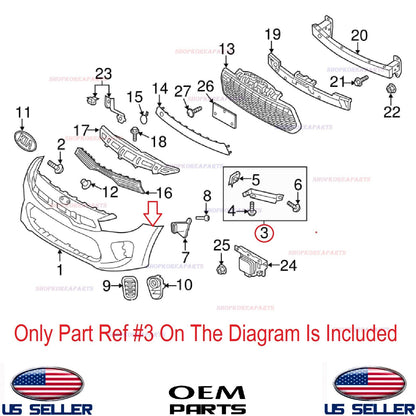 GENUINE Bumper Front Bracket Mounting LEFT Driver Side ⭐OEM⭐ KIA RIO 2018-2020