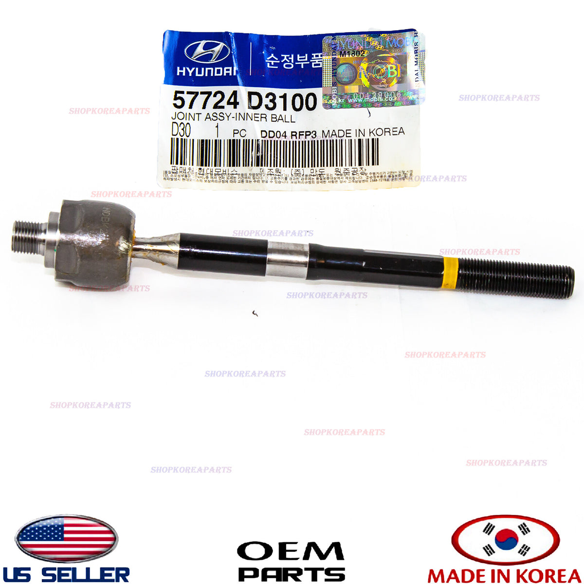 GENUINE Inner Steering Tie Rod OEM 4WD Sportage 2017-2022 / 4WD Tucson 2016-2021