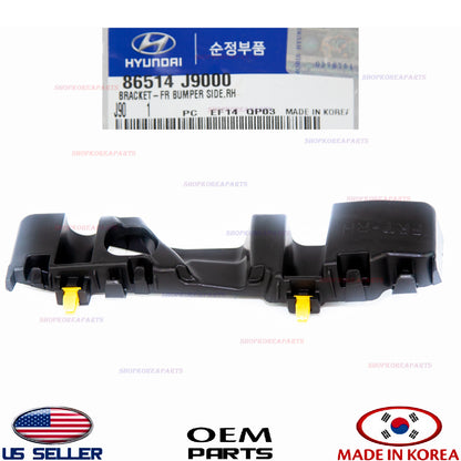 GENUINE Bumper Retainer Bracket Front Right Passenger Side OE Hyundai Kona 18-21