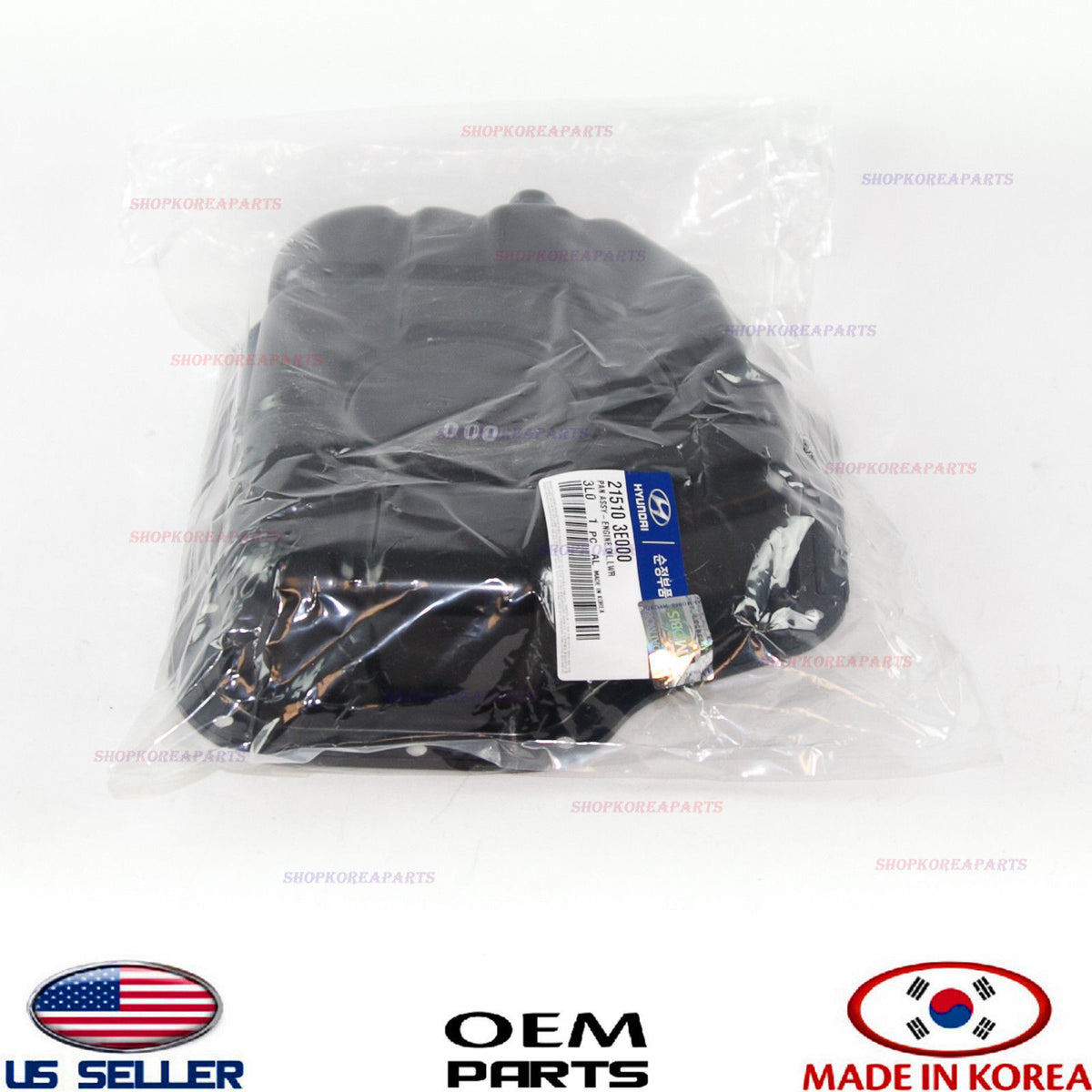 GENUINE Engine Oil Pan OEM Hyundai Santa Fe Optima Rondo 2006-2010 215103E000