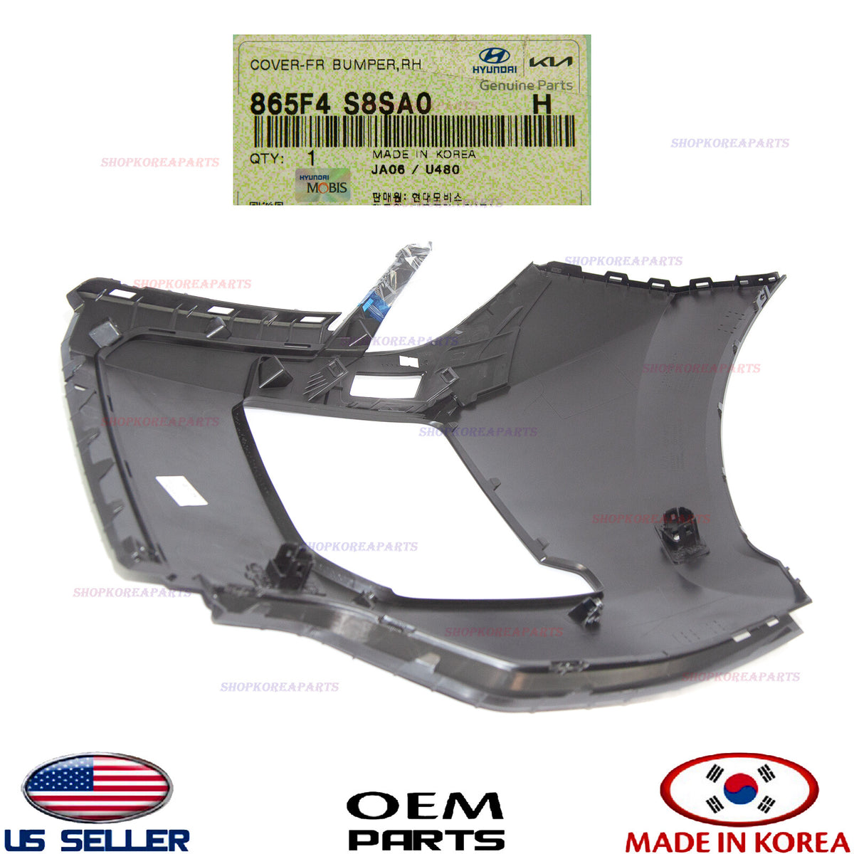 GENUINE Front Bumper Cover RIGHT Passenger ⭐OEM⭐ Palisade Calligraphy 2023-2025