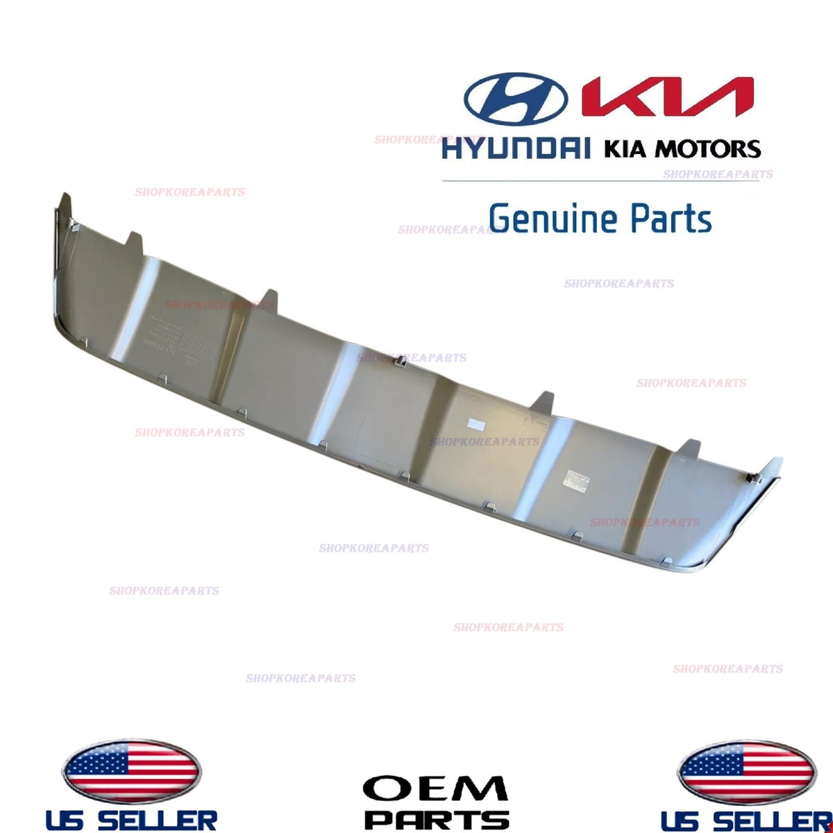GENUINE OEM Front Bumper Skid Plate Deflector 2019-2020 Hyundai Santa Fe