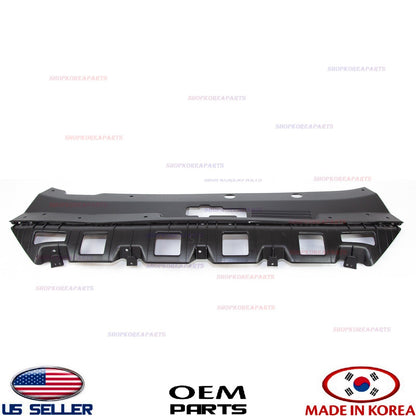 GENUINE OEM Upper Radiator Grille Cover Sight Shield 2018–2019 Hyundai Sonata