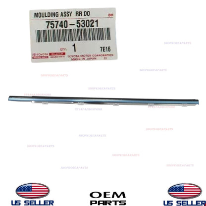 GENUINE OEM Rear LEFT Driver Side Door Belt Molding Lexus IS F IS250 IS350