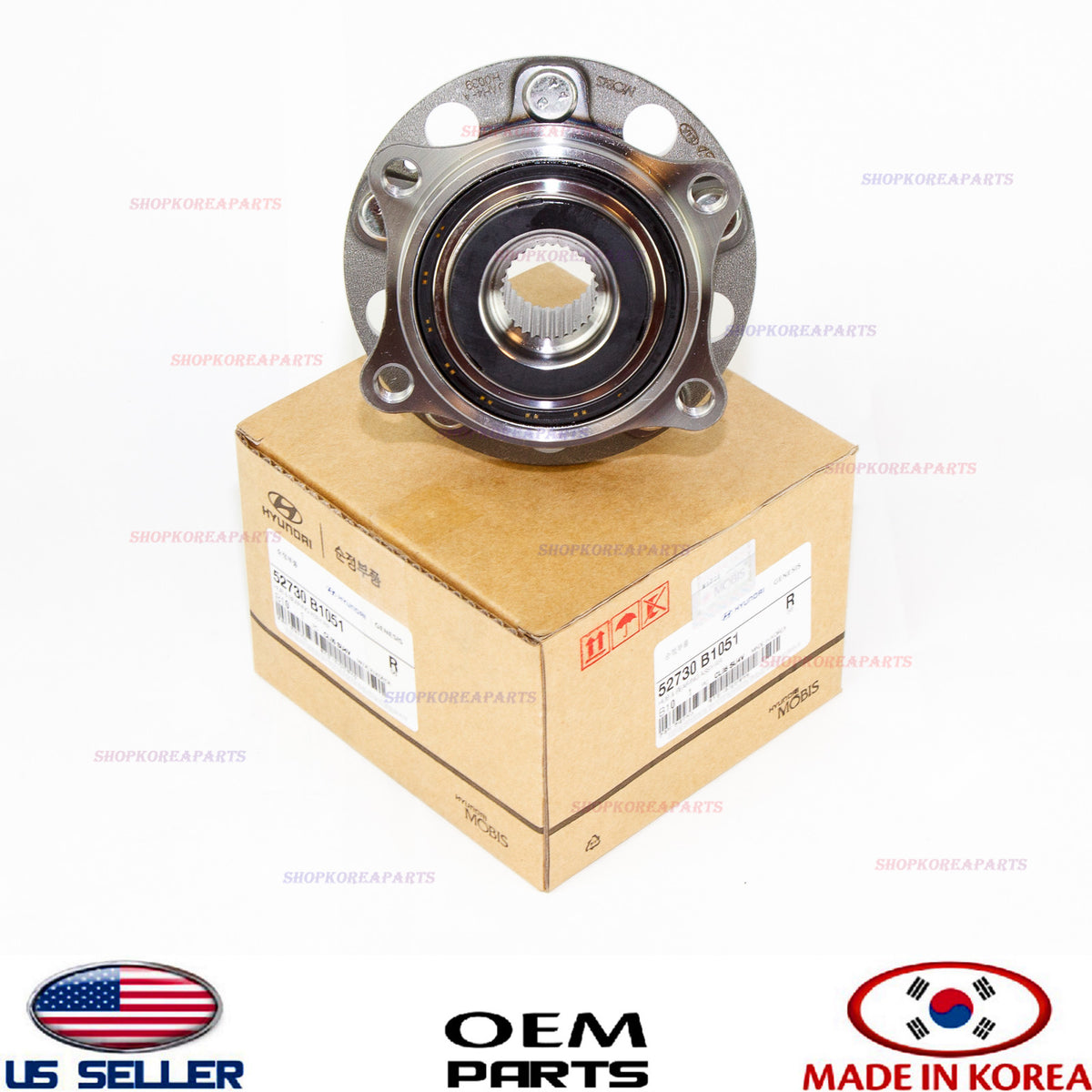 HUB & BEARING REAR WHEEL 【GENUINE】 GENESIS SEDAN G80 2015-2017 52730B1051