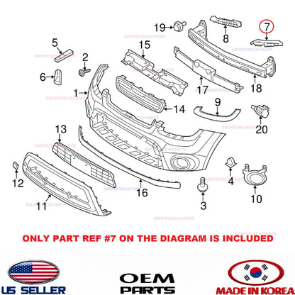 GENUINE Front Bumper Bracket Retainer RIGHT Pass Side ⭐OEM⭐ KIA SOUL 2012-2013