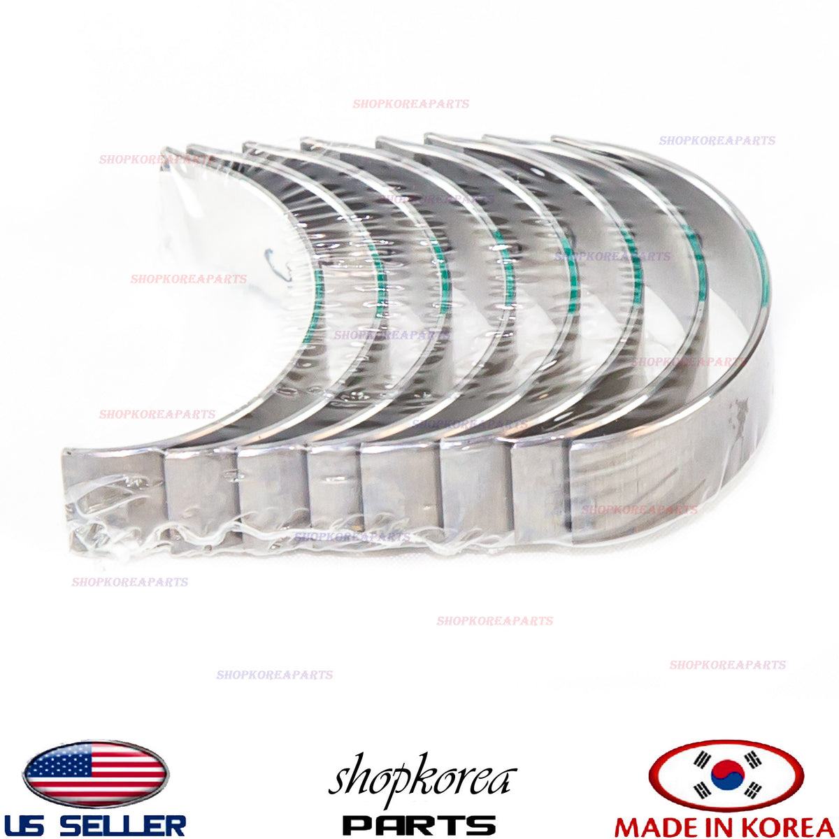 Сonnecting Rod Bearing Set 8pcs fits for Various Hyundai Kia *See compatibility