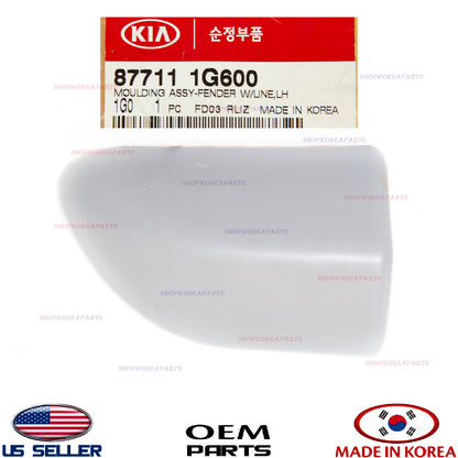 GENUINE Front Fender Molding Garnish LEFT Driver Side ⭐OEM⭐ KIA RIO 2010-2011