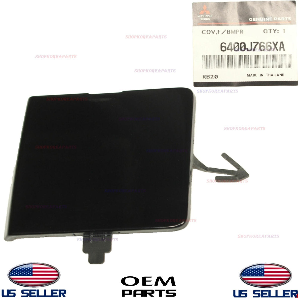 Front Bumper Tow Eye Hook Cap Cover BLACK ⭐OEM⭐ Mirage & Mirage G4 2021-2024