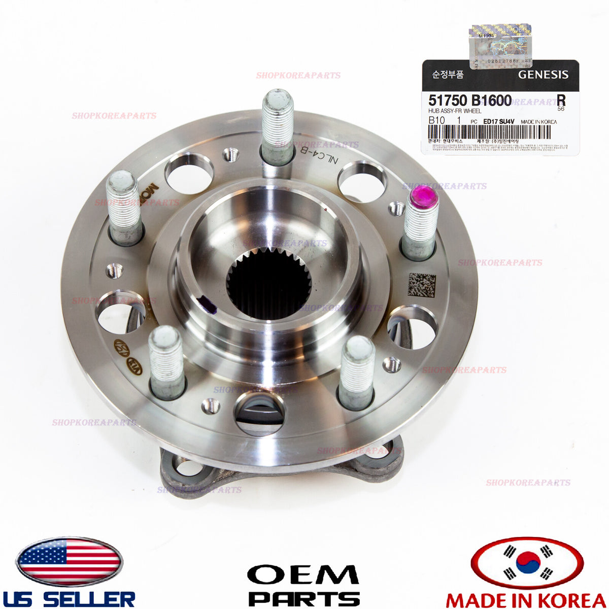✅GENUINE✅ Wheel Hub & Bearing Front OEM Genesis G80 G90 2018-2020 4WD/AWD Only
