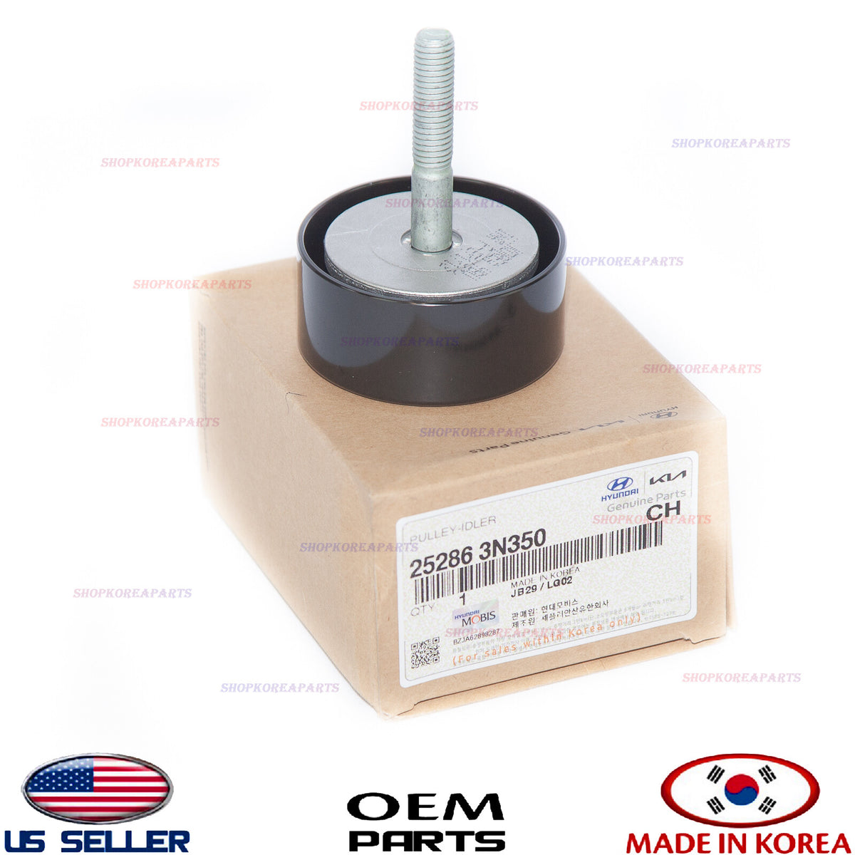 GENUINE Serpentine Belt Idler Pulley ⭐OEM⭐ Kia Carnival 3.5L V6 2022-2026