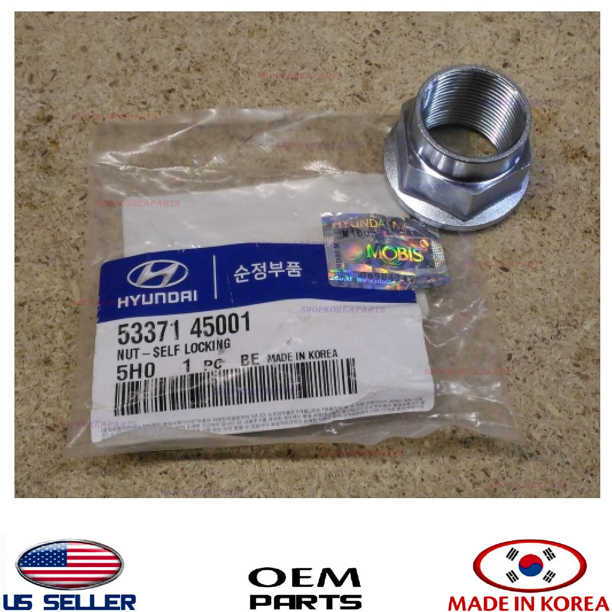 GENUINE Rear Differential Nut Self Locking ⭐OEM⭐ Hyundai Kia 53371-45001