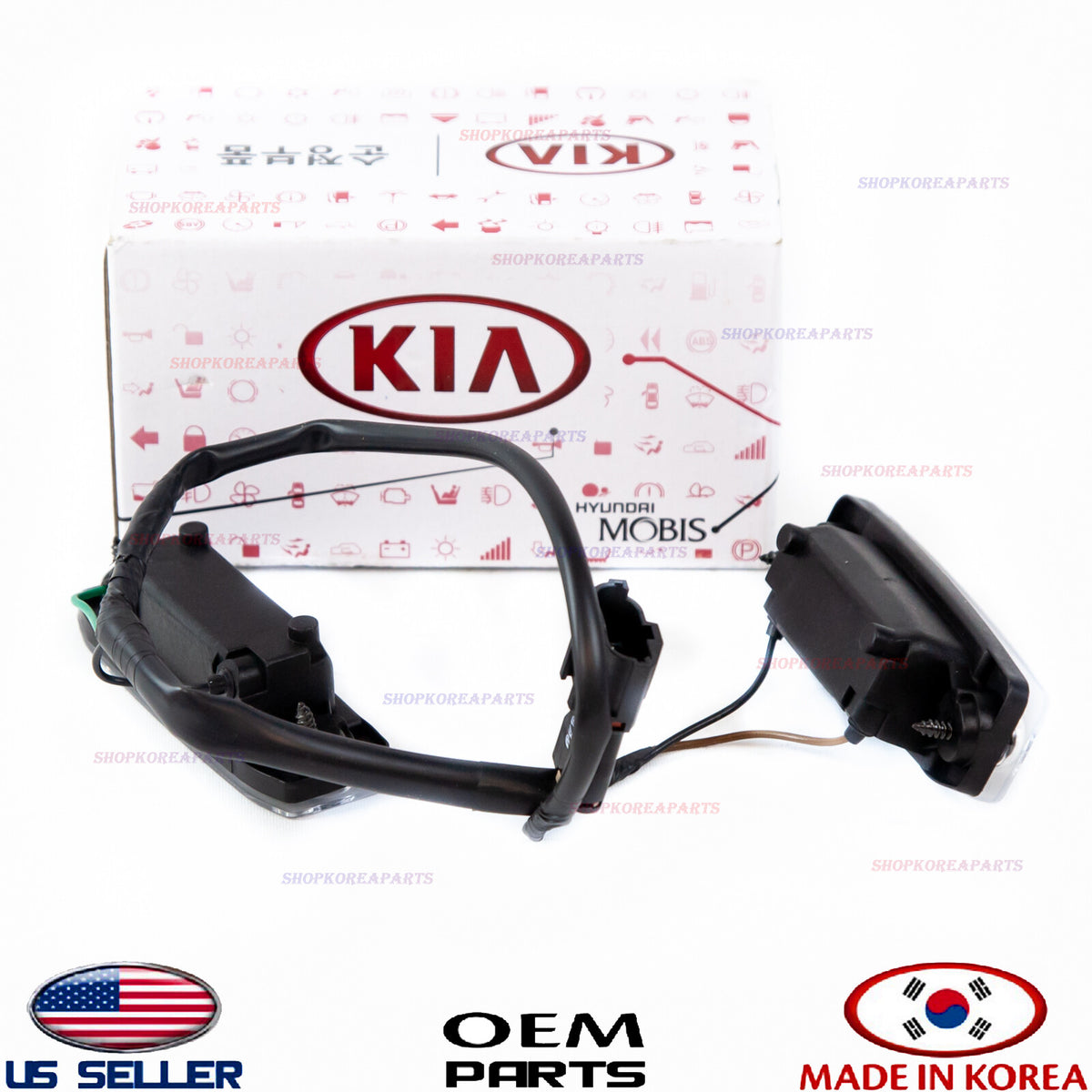 GENUINE Rear License Plate Lamp Light BOTH SIDES ⭐OEM⭐ Kia Sorento 2011-2013